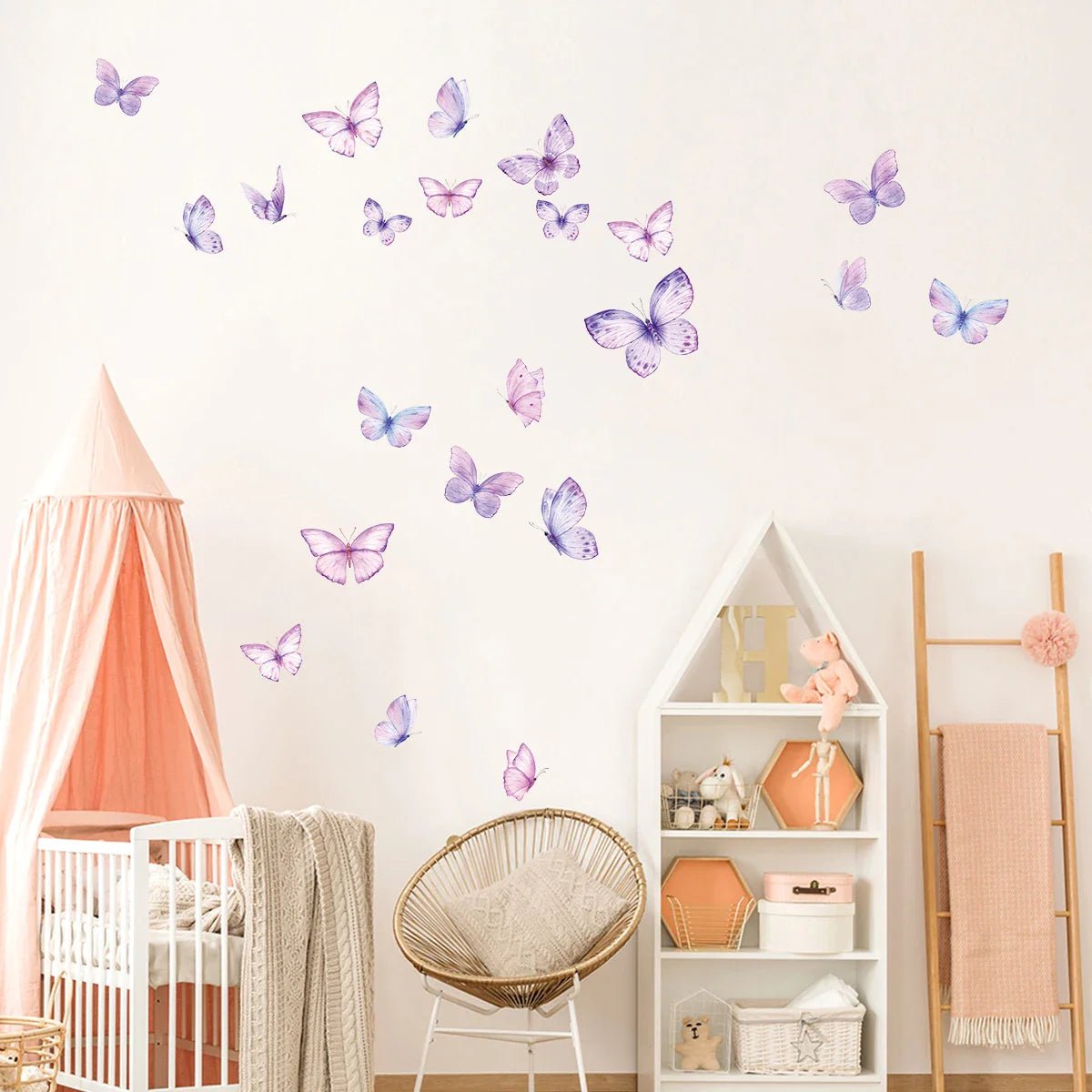 ButterfliesSticker™ - Violet - Bebemavie