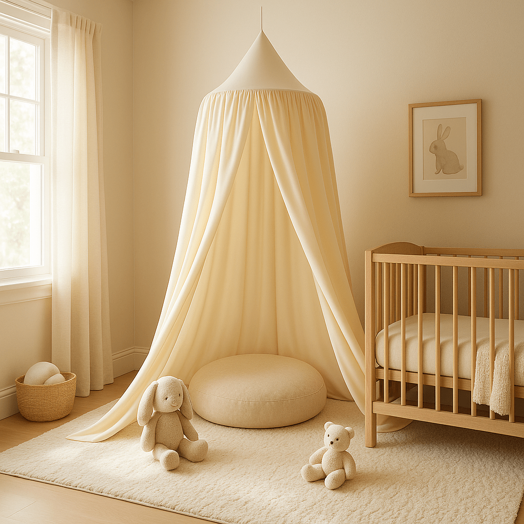 Ciel de lit cabane | Nuagely™ - Bébé Mavie