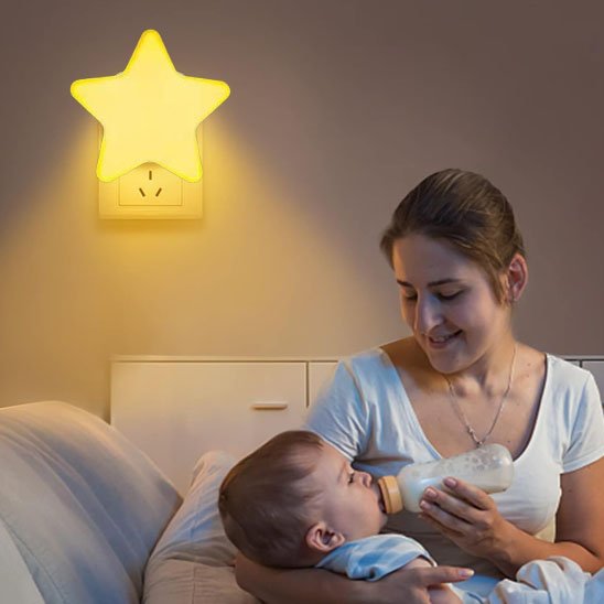 veilleuse murale bebe etoily maman biberon bebe